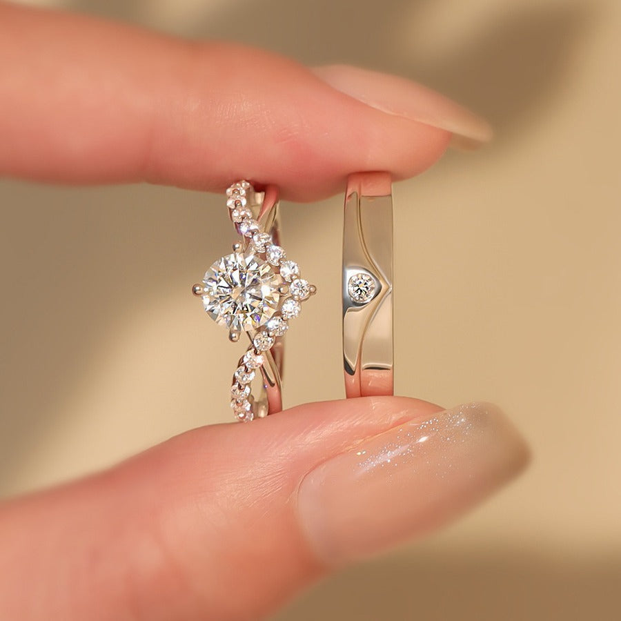 Couple Silver Rings