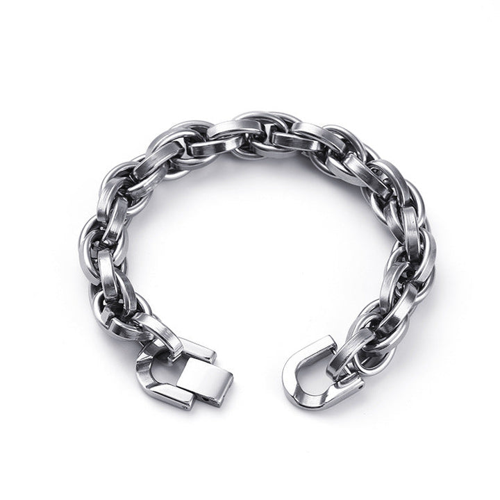 Riven Knox Bracelet Silver