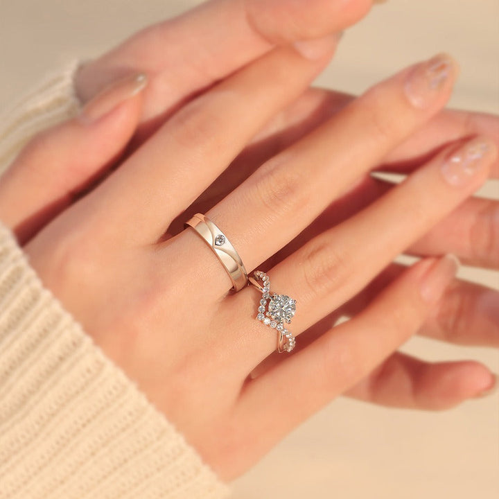 Couple Silver Rings
