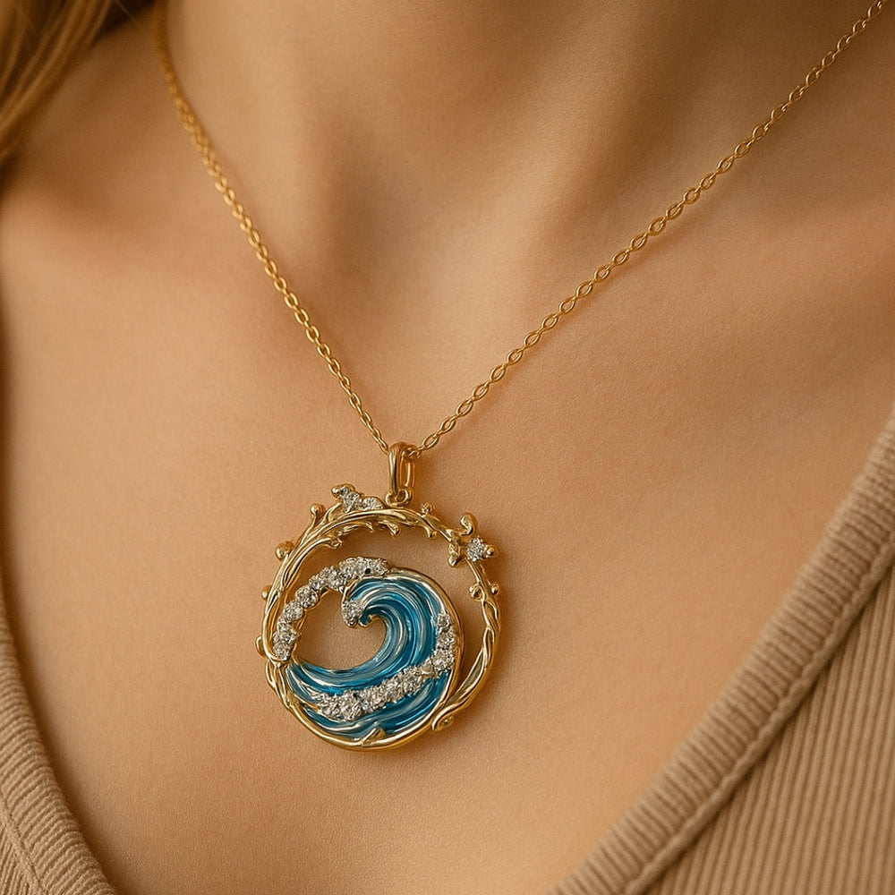 Ocean's Oath Necklace - A Timeless Symbol of Strength 1