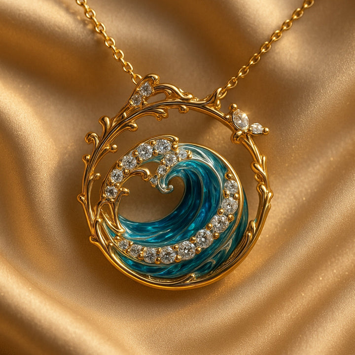 Ocean's Oath Necklace - A Timeless Symbol of Strength 2