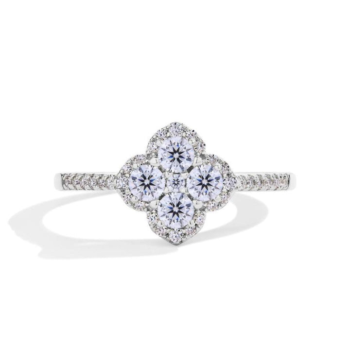 Soraya Clover Ring Silver