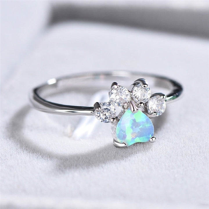 Opal and Zirconia Ring - Timeless Elegance for Every Occasion 3