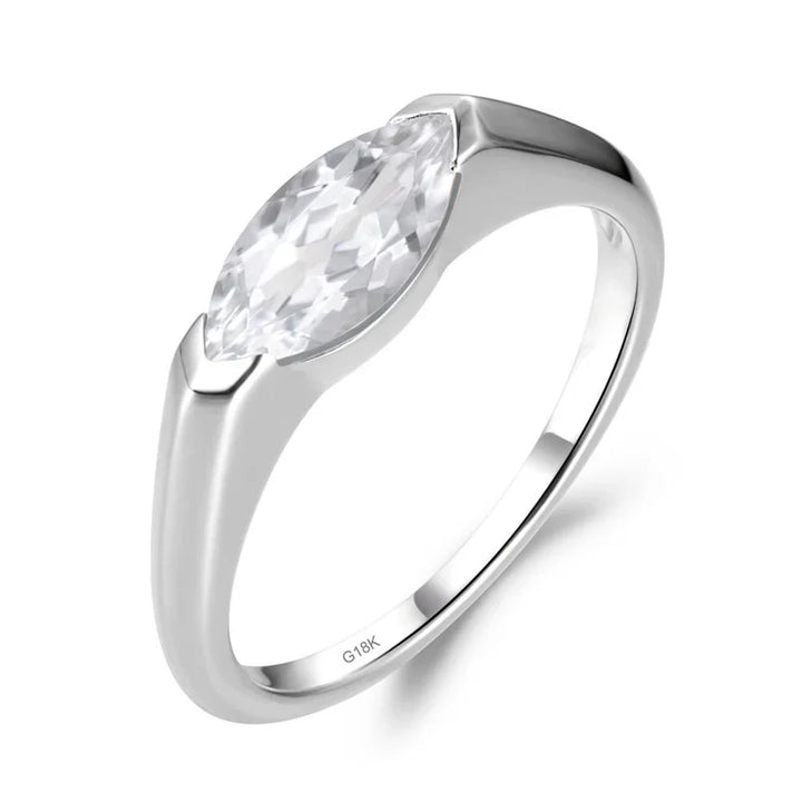 Hailey Playa Thin Ring Silver
