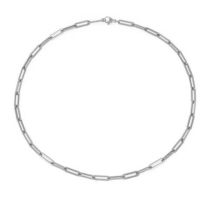 Archen Elegant Chain Necklace Silver