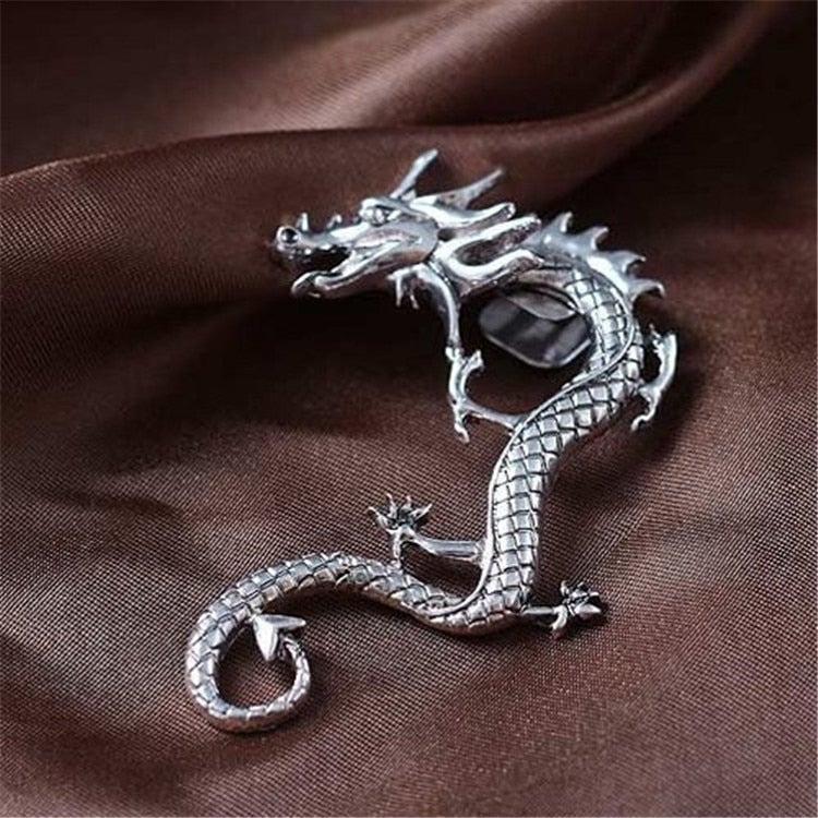 Silver Dragon Earrings - Effortless Elegance for Every Occasion 1