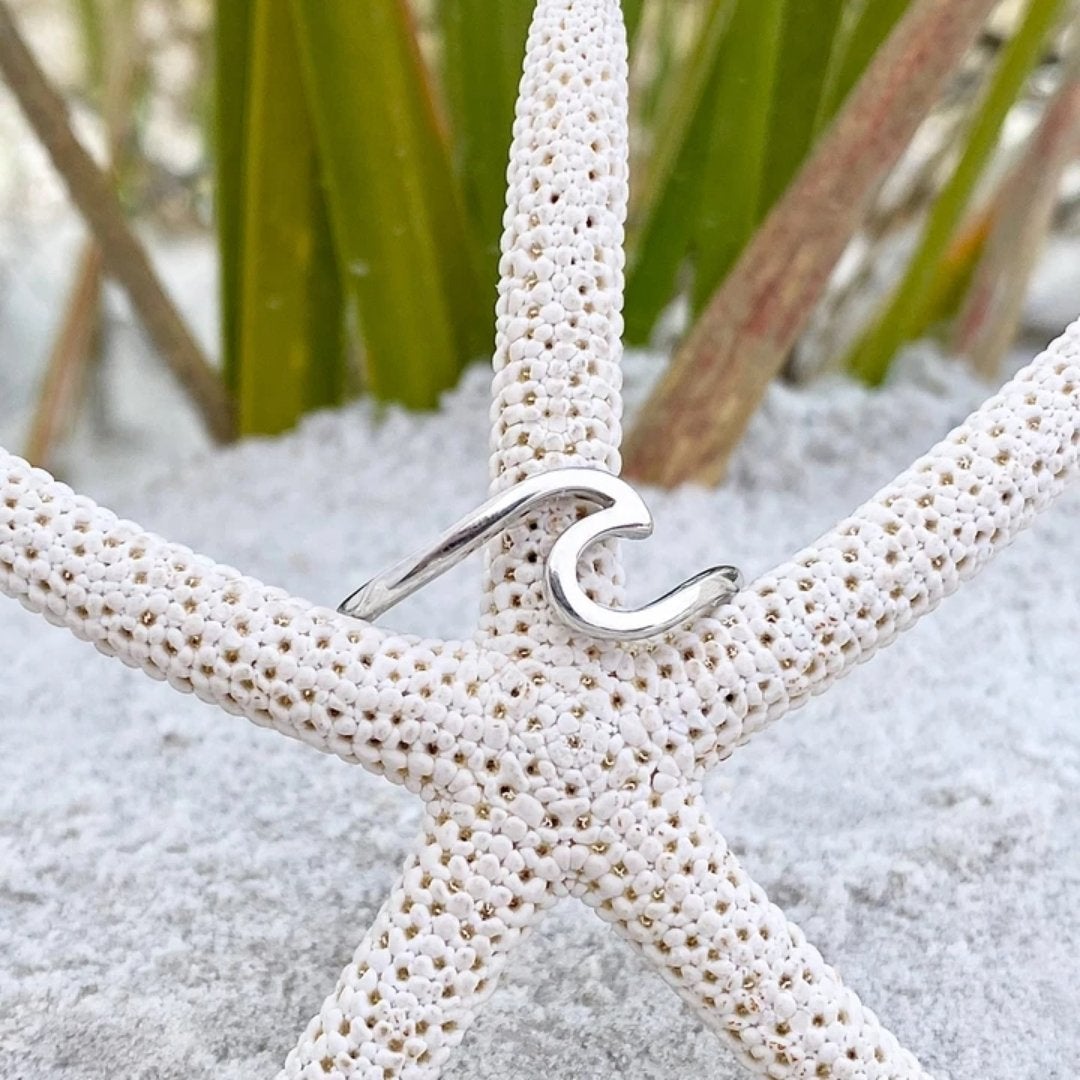 Silver Sea Wave Ring - A Timeless Symbol of Strength 2