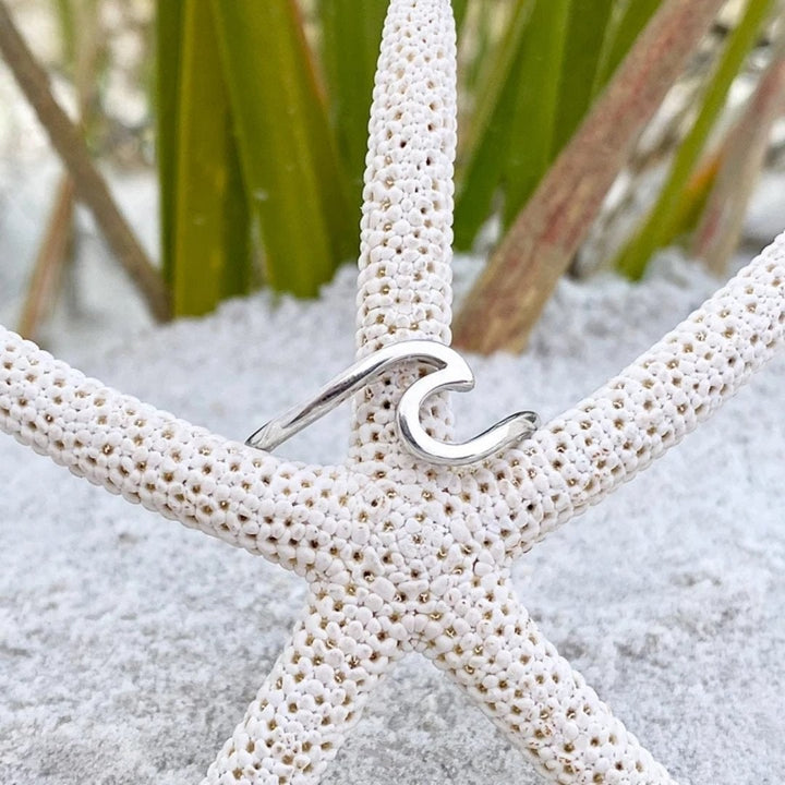 Silver Sea Wave Ring - A Timeless Symbol of Strength 2