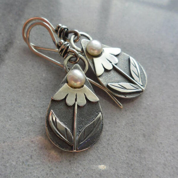 Tear Flower Earrings - Effortless Elegance for Every Occasion 0