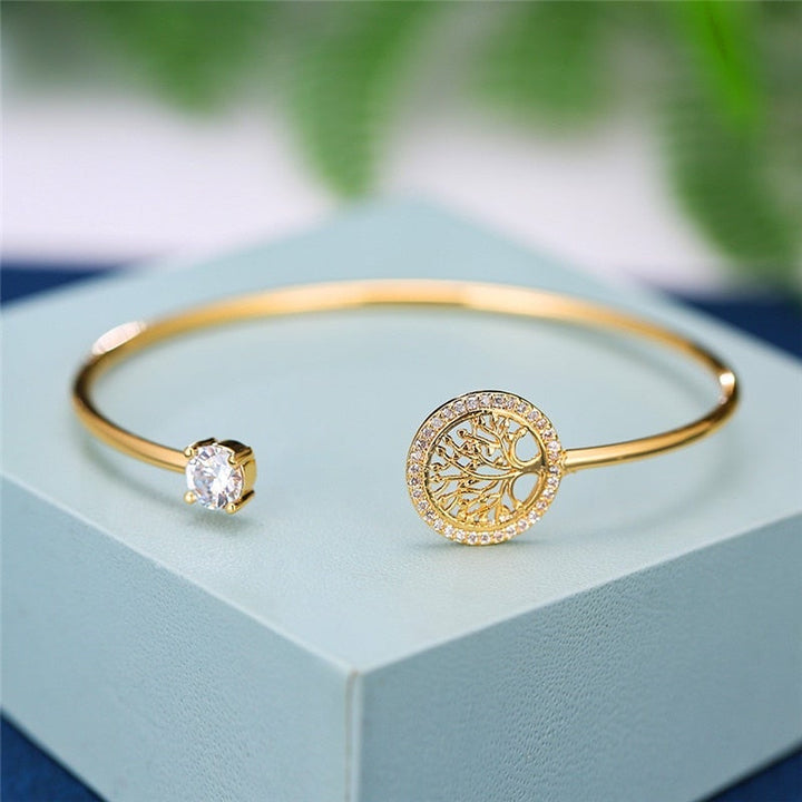 Tree of Life Adjustable Bracelet - Handcrafted, Versatile Design for Everyday Elegance 2