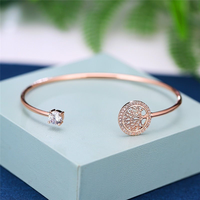 Tree of Life Adjustable Bracelet - Handcrafted, Versatile Design for Everyday Elegance 5
