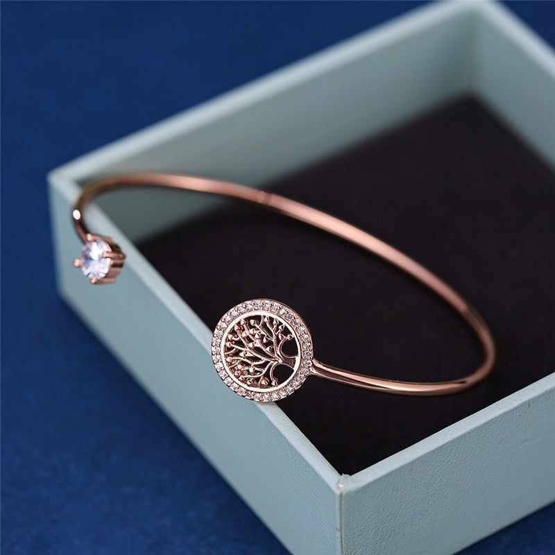 Tree of Life Adjustable Bracelet - Handcrafted, Versatile Design for Everyday Elegance 8