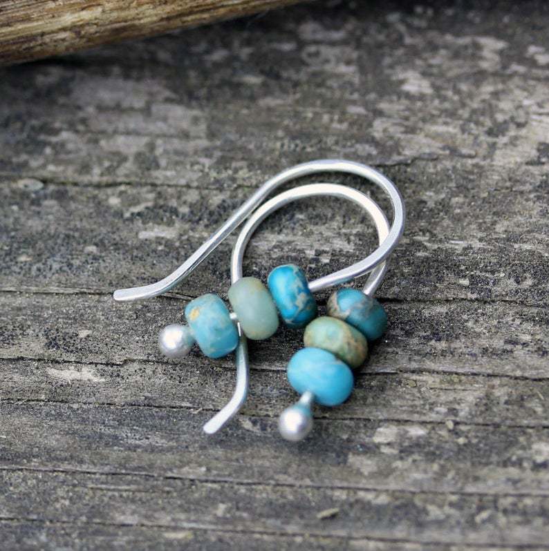 Turquoise Beaded Earrings for Effortless Elegance 2