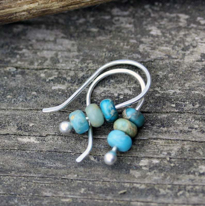 Turquoise Beaded Earrings for Effortless Elegance 2