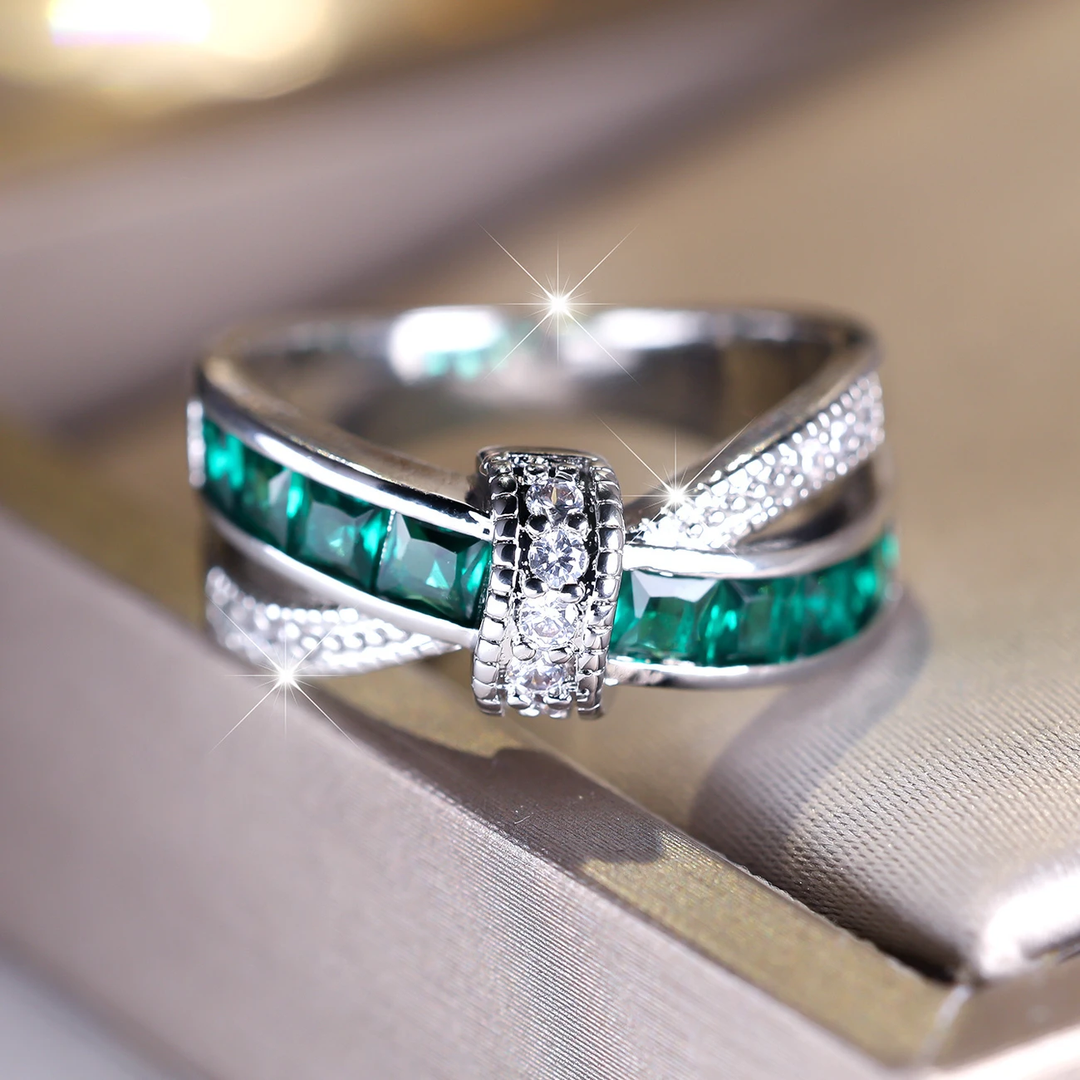 Turquoise Silver Bright Ring - A Timeless Statement Piece 0