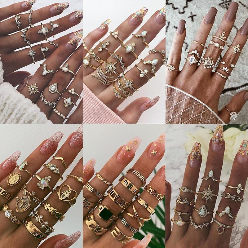 Unique Pack of 8 to 12 Handmade Silver Rings for Personalized Style 1