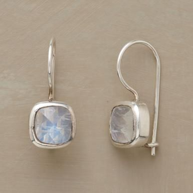 Vintage Moonstone Cubic Earrings for Effortless Elegance 0