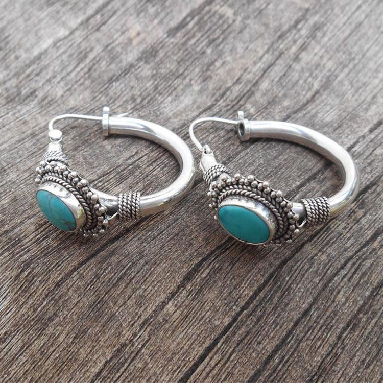 Vintage Turquoise Earrings for Effortless Elegance 0
