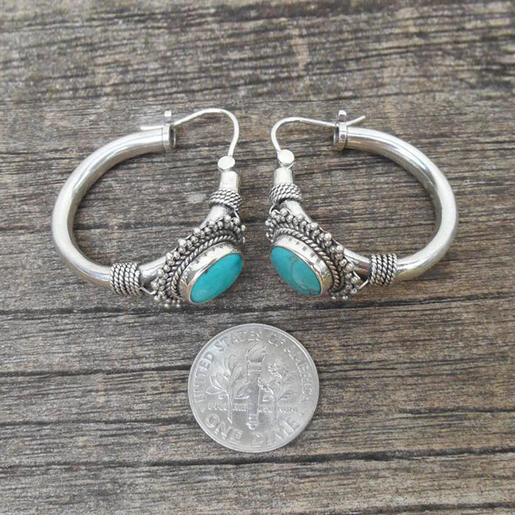 Vintage Turquoise Earrings for Effortless Elegance 2