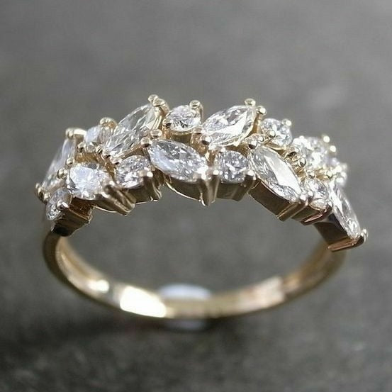 Vintage Zirconia Ring - Timeless Elegance for Every Occasion 0