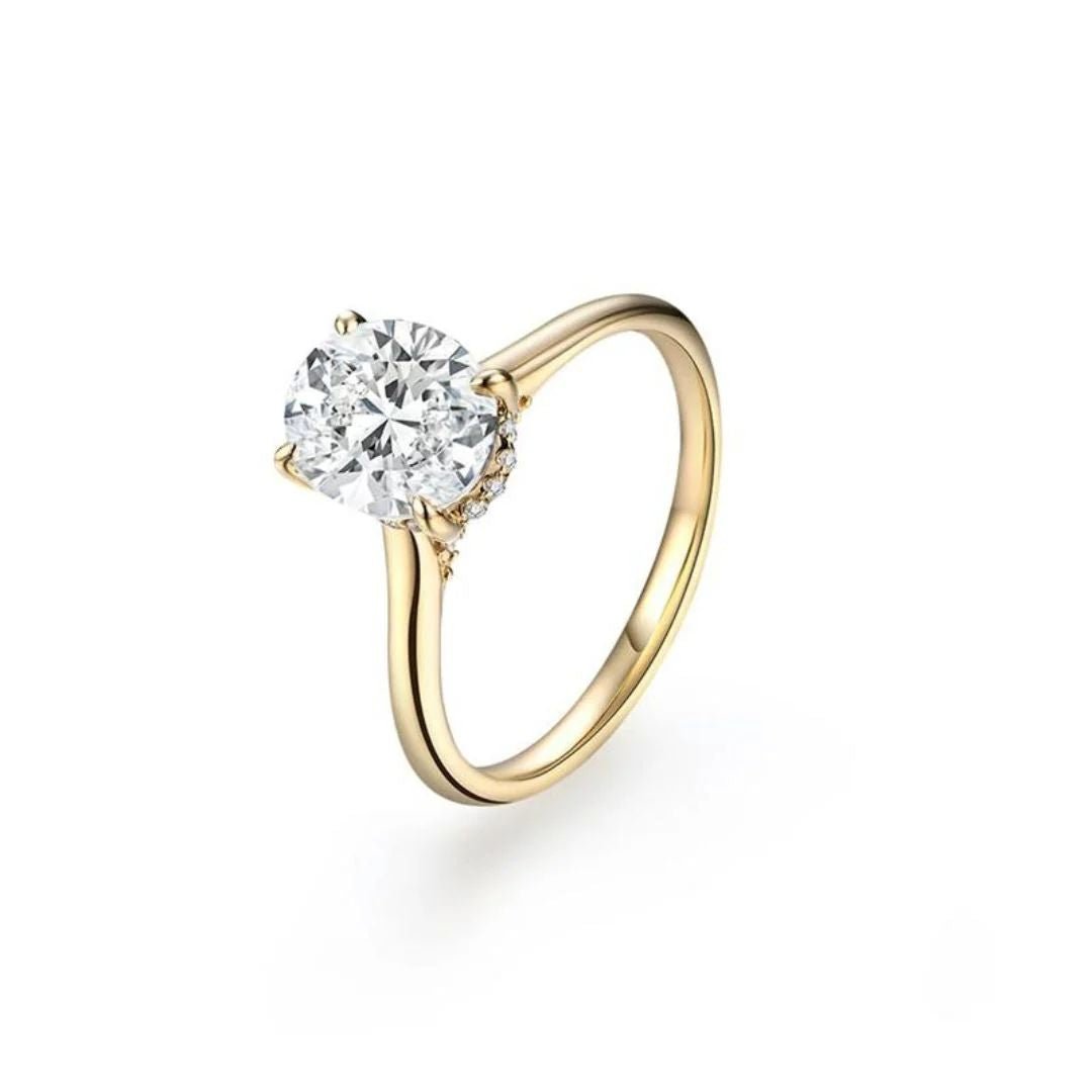 Zirconia Gold Ring - Timeless Elegance for Every Occasion 0