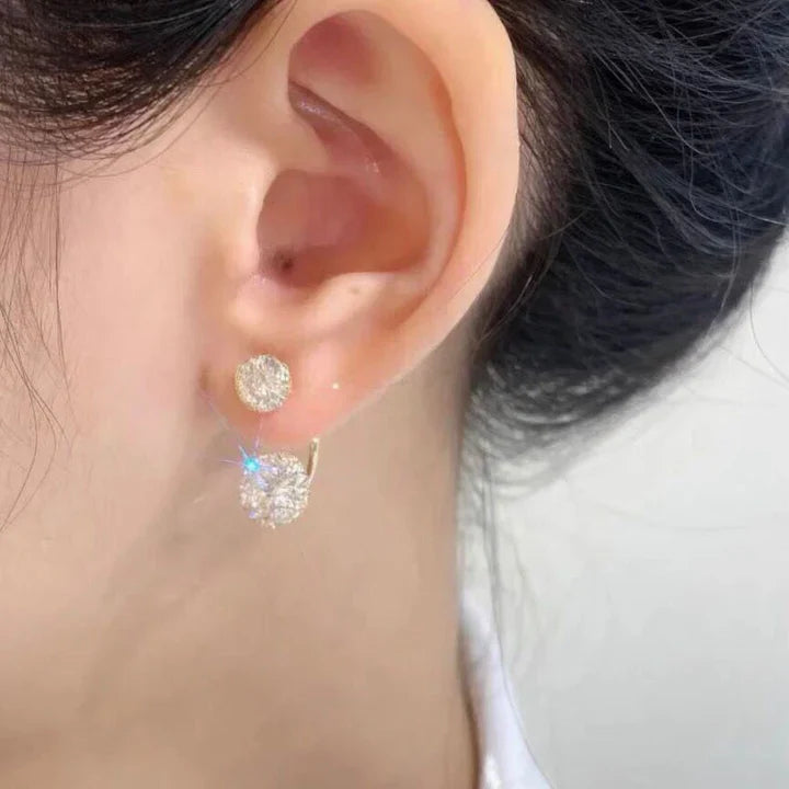 Minerva Justina Earrings Gold