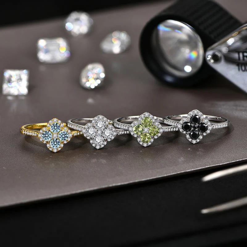 Soraya Clover Ring Silver