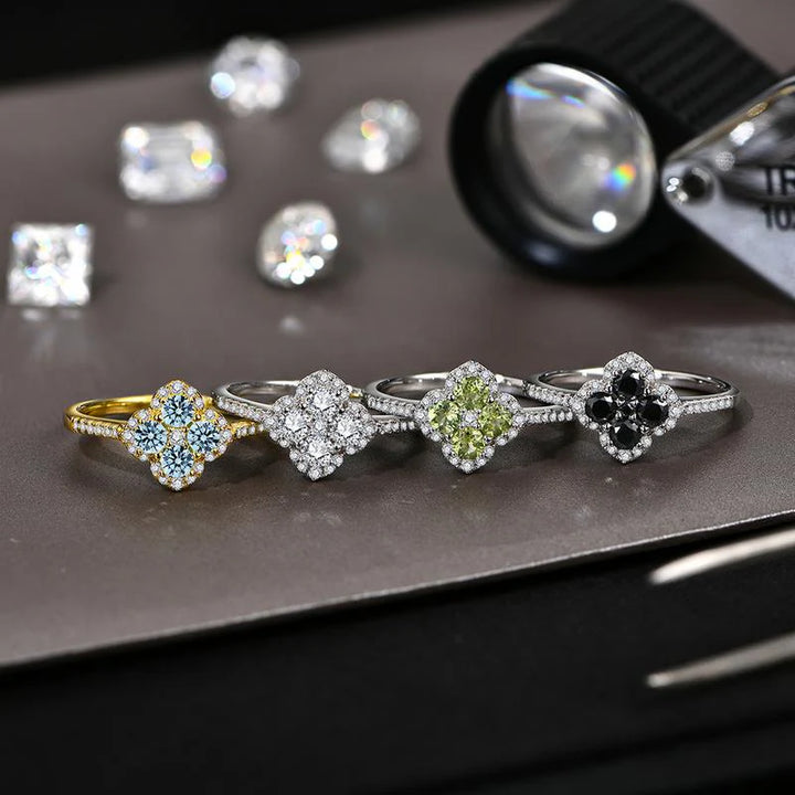 Soraya Clover Ring Silver