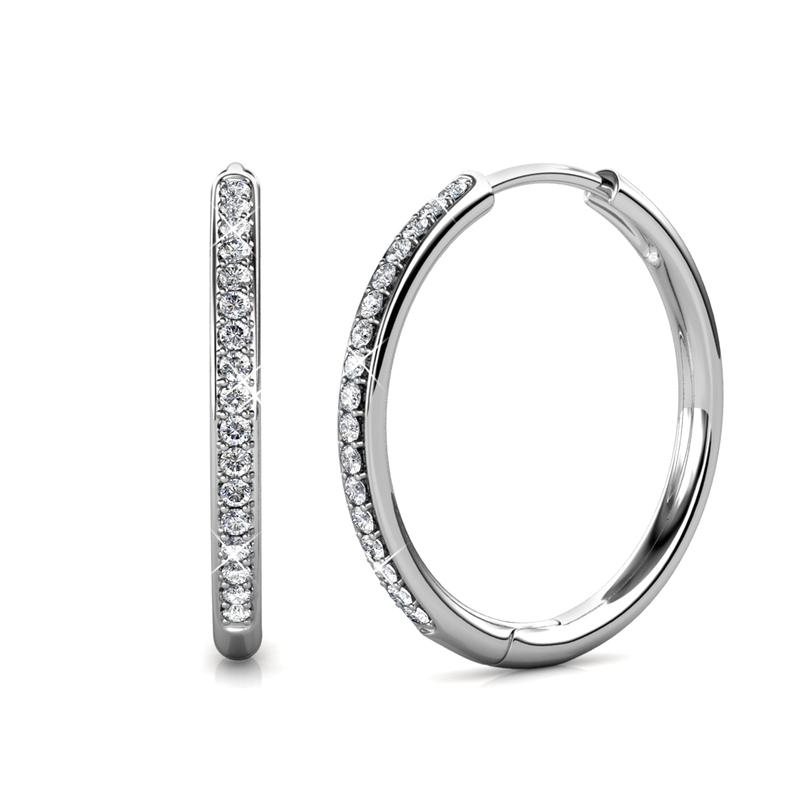 Sorel Pave Earrings Gold