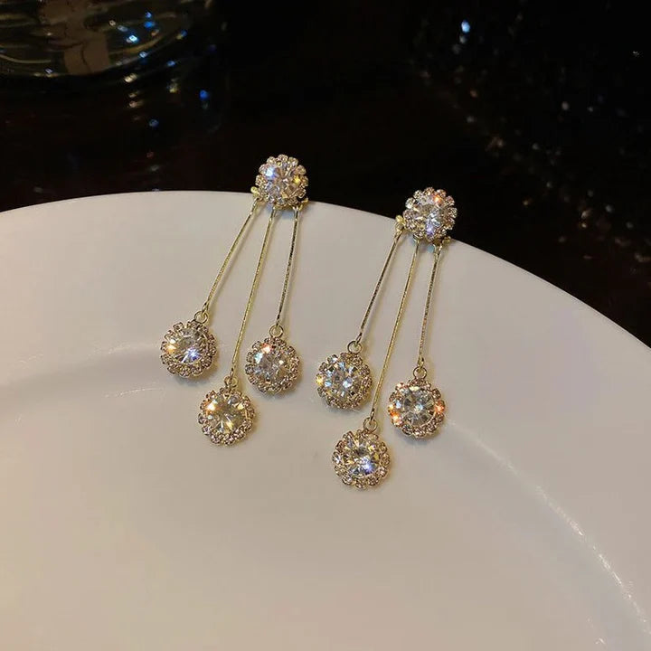 Tertia Honoria Earrings Gold