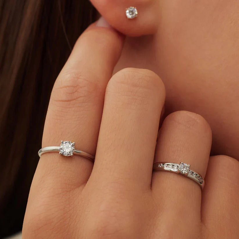 Mira Castelle Ring Silver