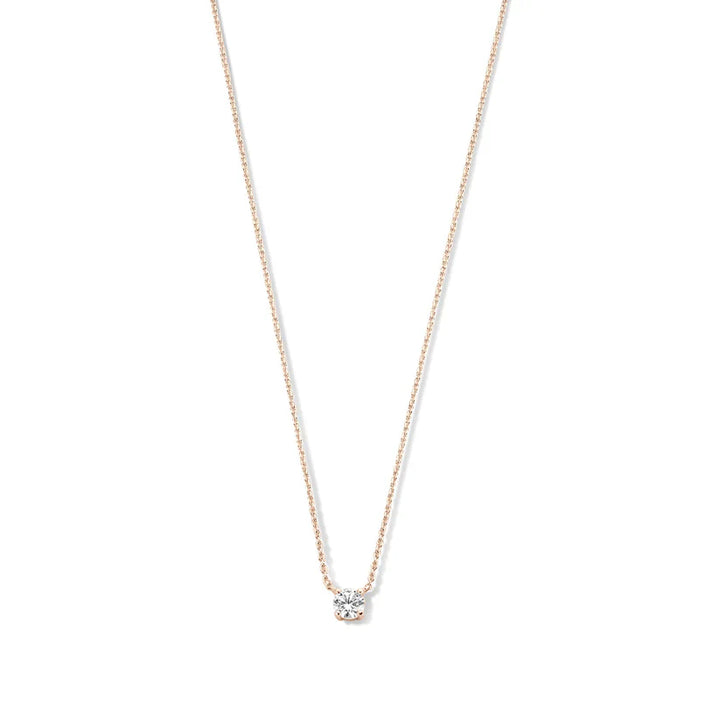 Cléa Moissanite Stone Necklace Silver