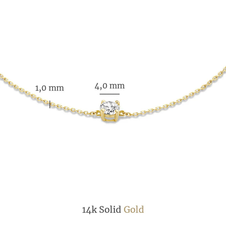Silver Stone Jewelry Set