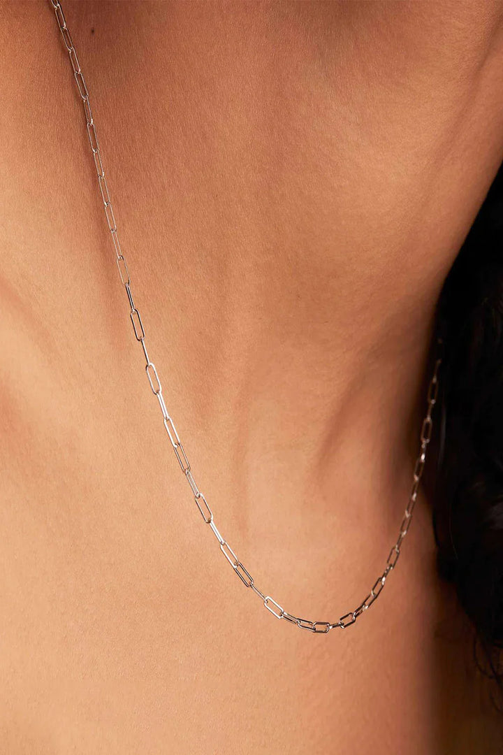 Archen Elegant Chain Necklace Silver