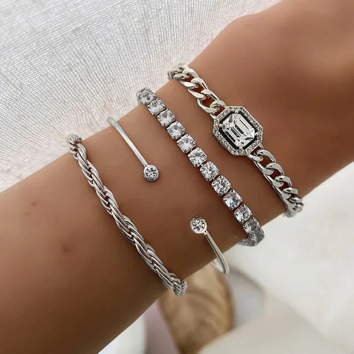 Domitia Calvina Bracelet Set Gold